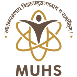 Maharashtra University of Health Sciences logo